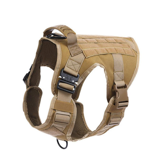JMT-842634 Tactical Nylon Pet Vest with Quick Release Buckle and Breathable Mesh Design