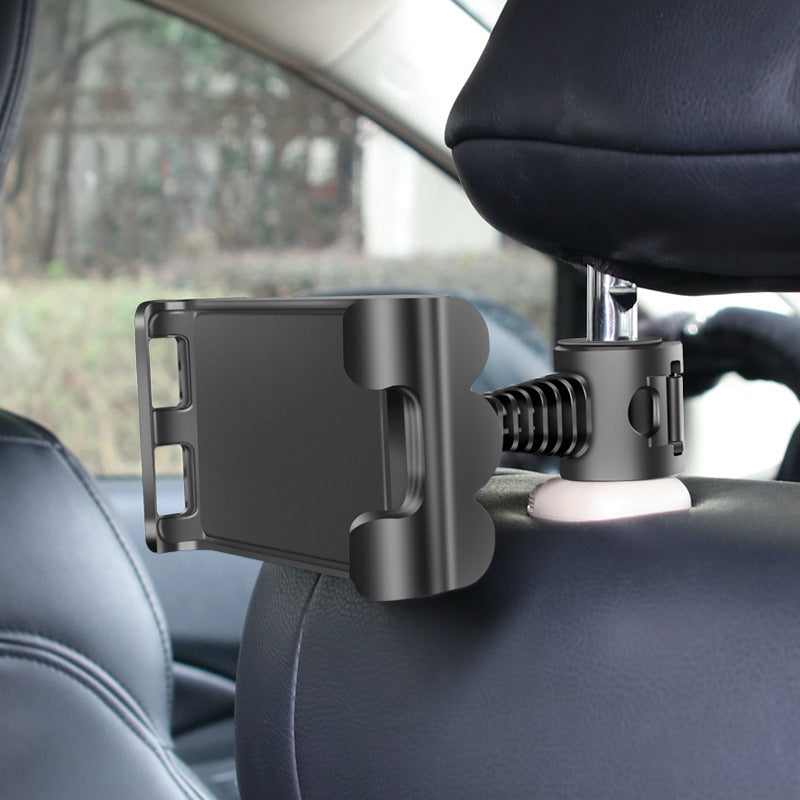 JMT-843018 Universal Car Phone and Tablet Holder with 360-Degree Rotation, Easy-Load Design, Silicone Padding for Secure Grip and Protection