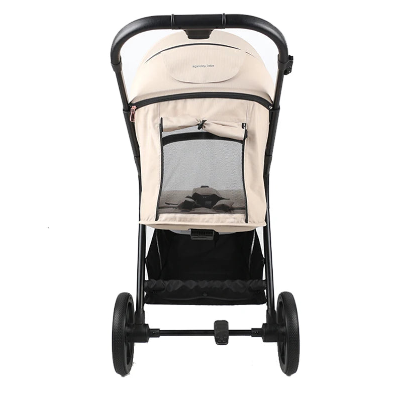 JMT-843146 Compact 3-in-1 Foldable Travel Stroller for Kids Over 3 Years with One-Foot Brake and Five-Point Safety Harness