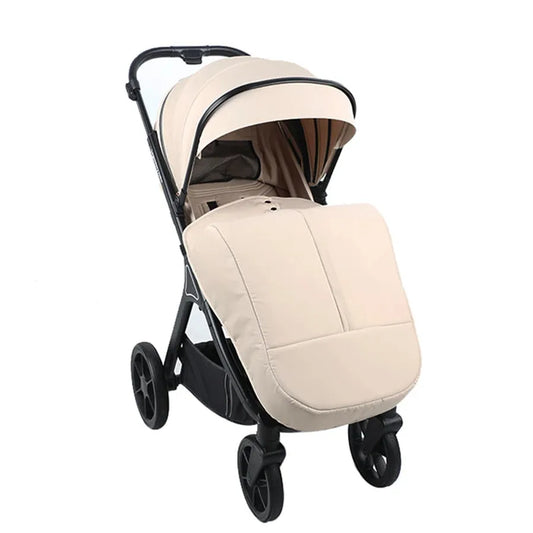 JMT-843146 Compact 3-in-1 Foldable Travel Stroller for Kids Over 3 Years with One-Foot Brake and Five-Point Safety Harness
