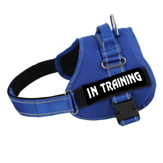 JMT-843338 Explosion-Proof Dog Chest Strap - Cloth Material, Multiple Sizes & Colors Available