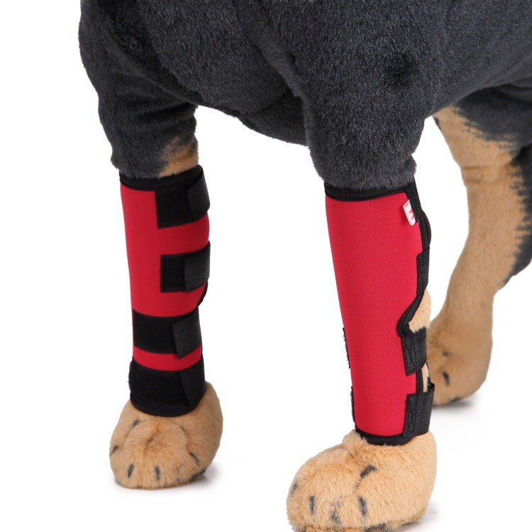 JMT-843786 Dog Leg Brace for Injury Recovery and Support - Adjustable, Comfortable Design, Ideal for Knee Injuries and Arthritis Management