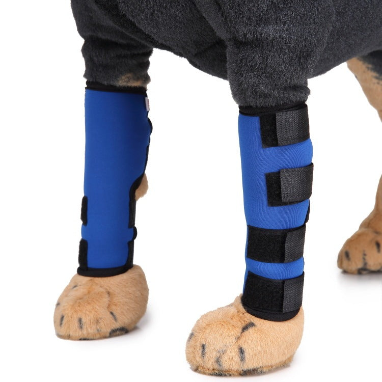 JMT-843786 Dog Leg Brace for Injury Recovery and Support - Adjustable, Comfortable Design, Ideal for Knee Injuries and Arthritis Management