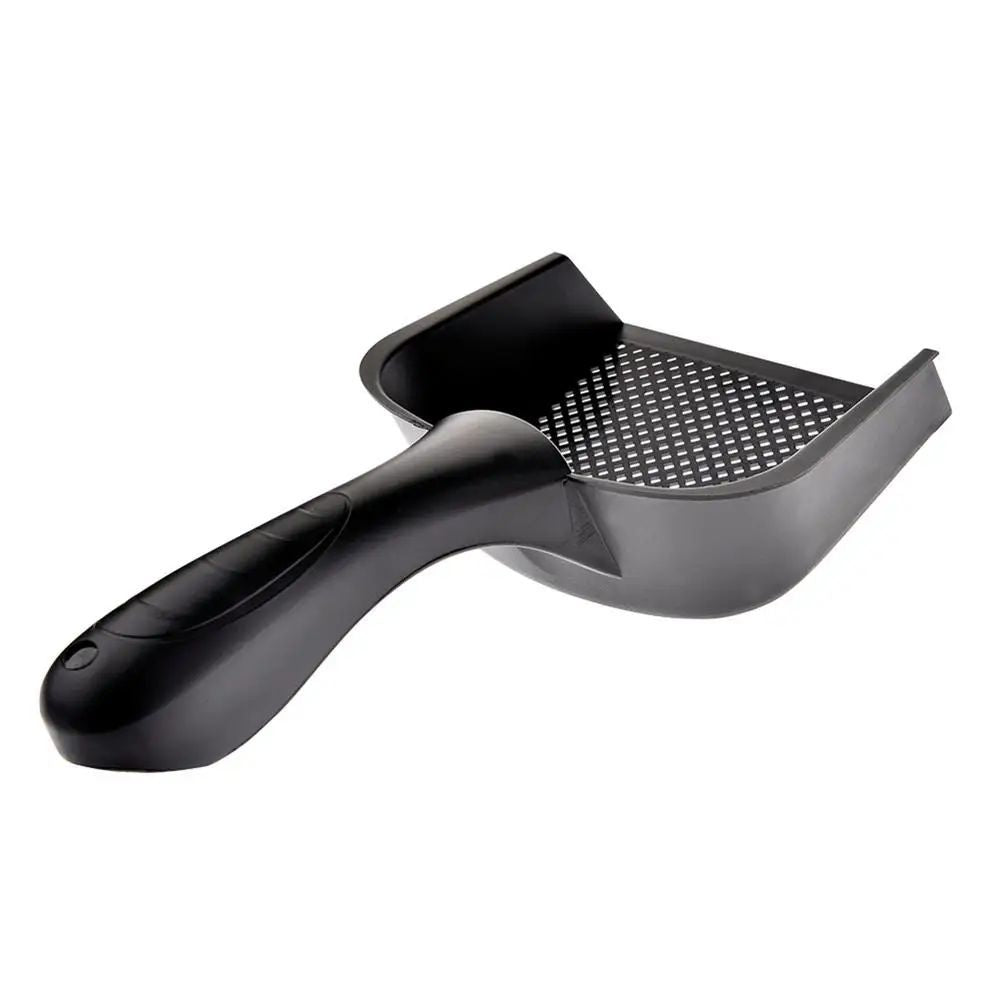 JMT-844170 Durable Indoor Cat Litter Scoop with Comfortable Handle - Eco-Friendly PVC, Portable Cleaning Tool