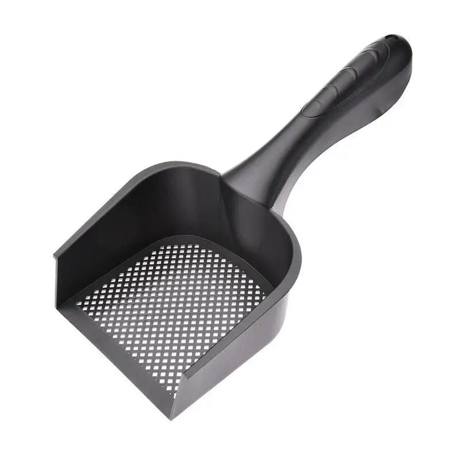 JMT-844170 Durable Indoor Cat Litter Scoop with Comfortable Handle - Eco-Friendly PVC, Portable Cleaning Tool