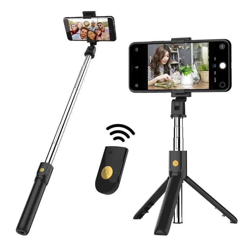 JMT-844170 Extendable Bluetooth Selfie Stick with Remote Control - Black & White Options