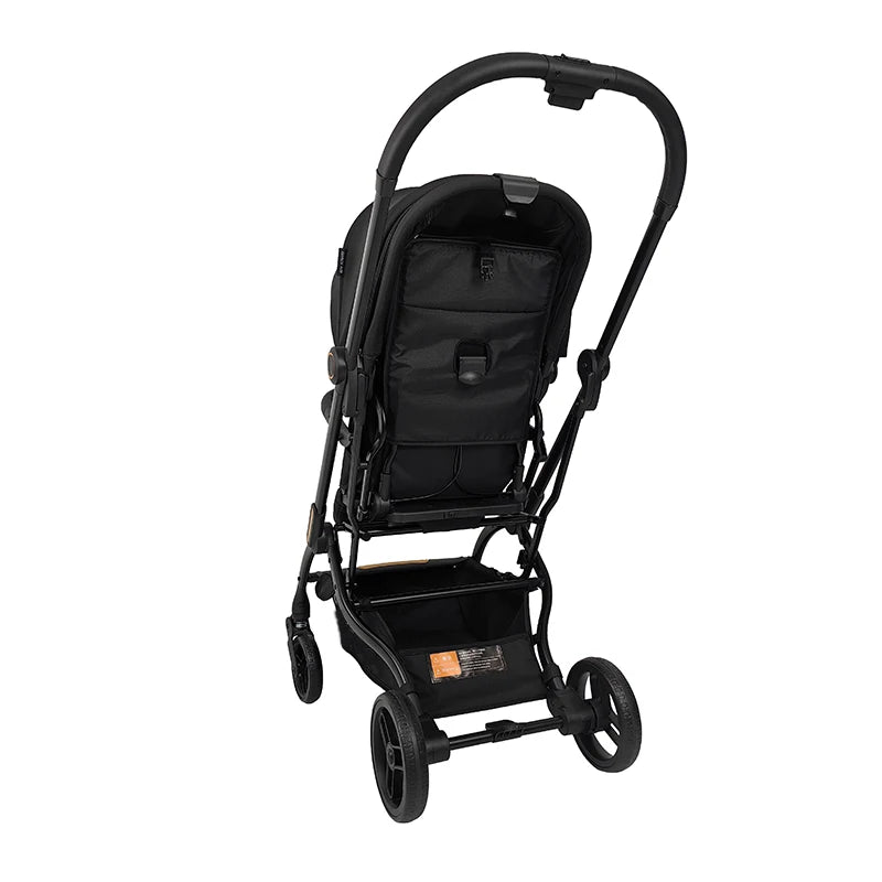 JMT-844298 Portable 2-in-1 Baby Trolley Pram with Five-Point Safety Belt for Newborns