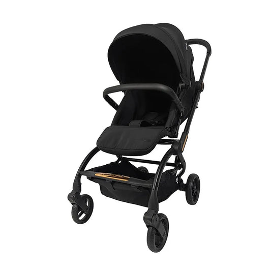 JMT-844298 Portable 2-in-1 Baby Trolley Pram with Five-Point Safety Belt for Newborns