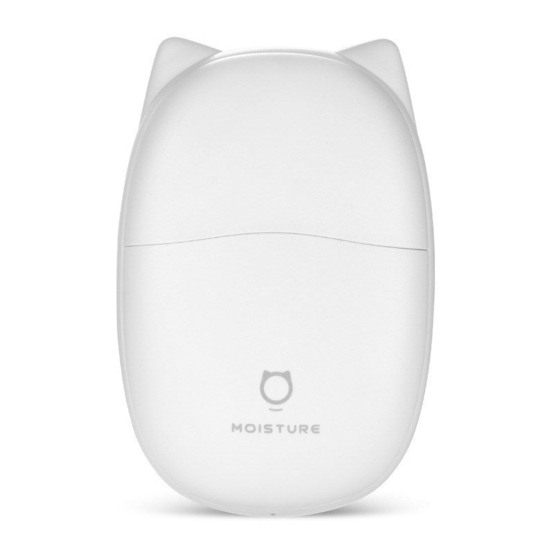 JMT-844554 Mini Cat-Shaped USB Humidifier with Anion Function - Available in Pink and White