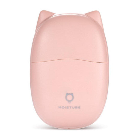 JMT-844554 Mini Cat-Shaped USB Humidifier with Anion Function - Available in Pink and White