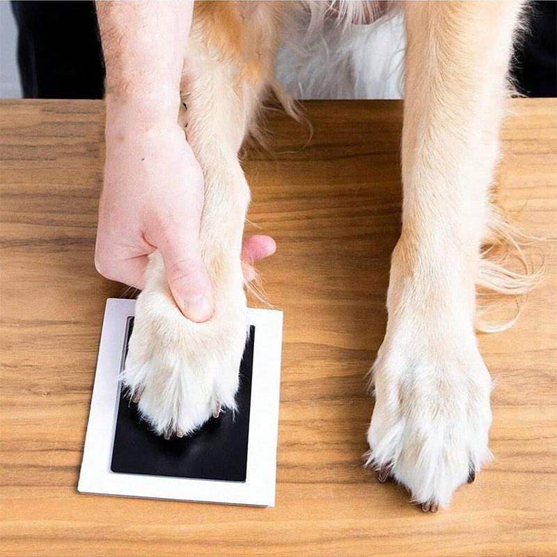JMT-844618 Personalized Fingerprint Rubbing Postcard Photo Album for Kids and Pets