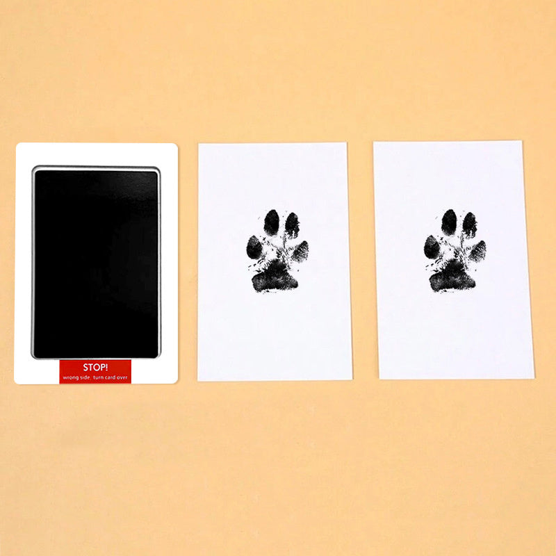 JMT-844618 Personalized Fingerprint Rubbing Postcard Photo Album for Kids and Pets