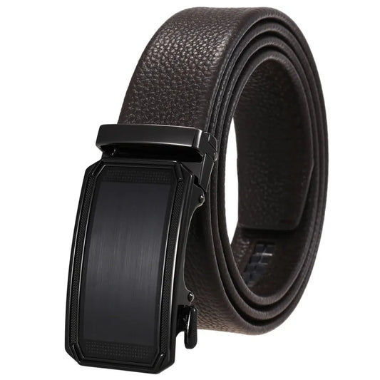 JMT-845066 Men's Cowhide Leather Casual Belt - Model LY36-24565-5
