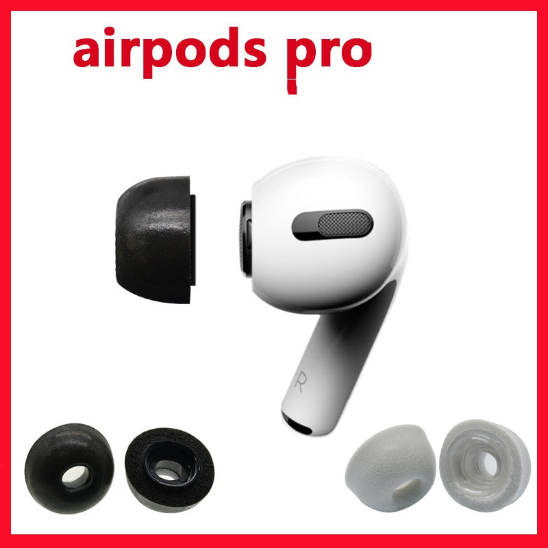 JMT-845130 Soft Memory Foam Ear Tips for AirPods Pro - Noise Reduction, Comfortable Fit, Compatible with Apple AirPods Pro
