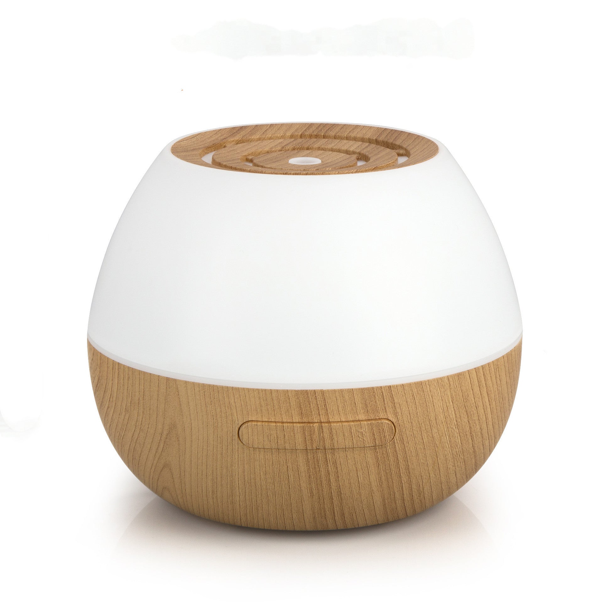 JMT-845450 Wood Grain Aromatherapy Humidifier with Colorful Ambient Light and Ultrasonic Atomization, 300ml Capacity