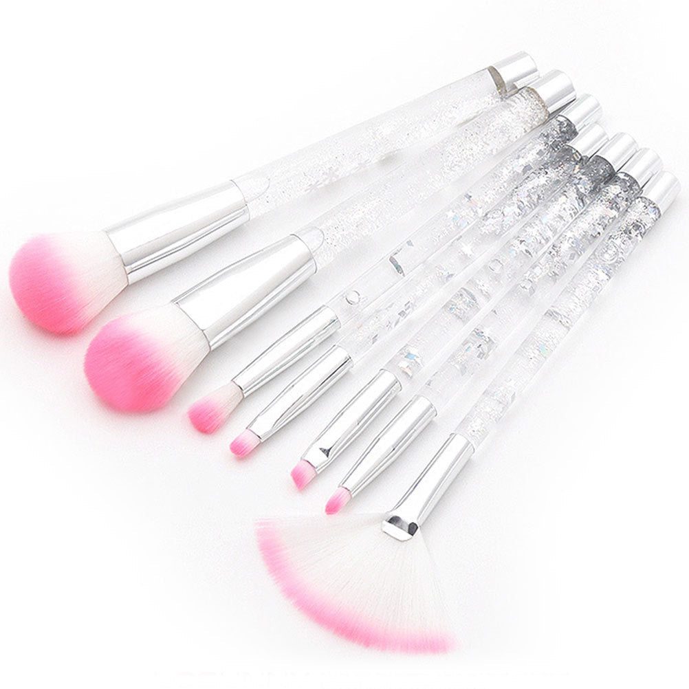 JMT-845578 Transparent Liquid Quicksand Makeup Brush with Simple Style