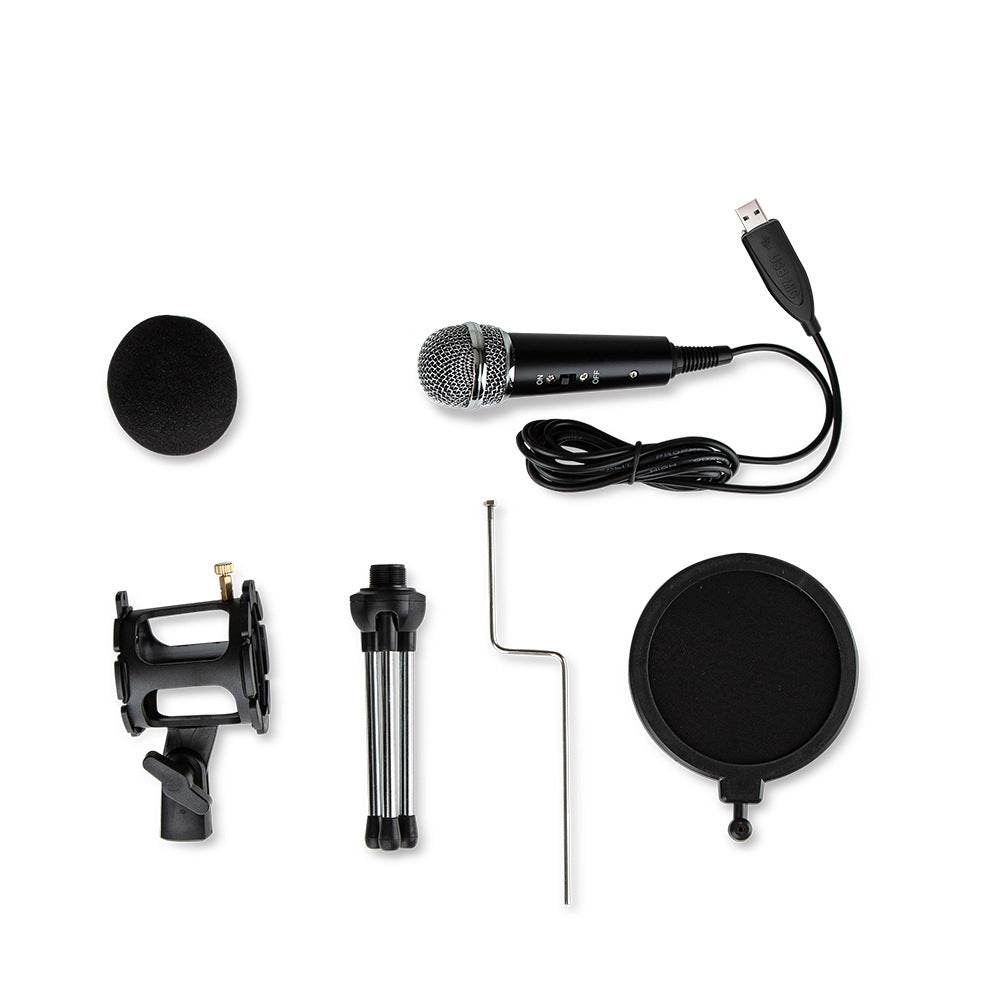 JMT-845642 Desktop Microphone for Notebook and PC, Compatible with PS4 & PS5, Omnidirectional with 6mm Diameter Core