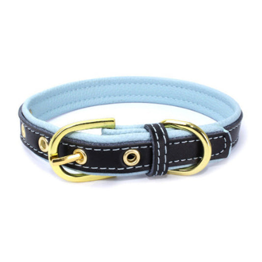 JMT-845962 Cute Adjustable Leather Pet Collar in Multiple Colors and Sizes