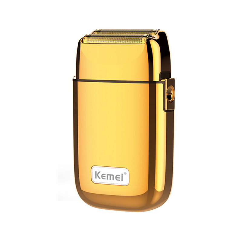 JMT-845962 Rechargeable Retro Metal Electric Hair Clipper with Oil Head Trimming Features