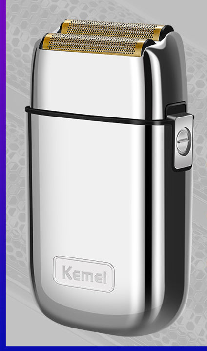 JMT-845962 Rechargeable Retro Metal Electric Hair Clipper with Oil Head Trimming Features