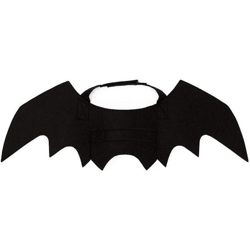 JMT-846090 Halloween Pet Bat Wings Costume for Cats and Dogs - Lightweight Felt Fabric Decoration