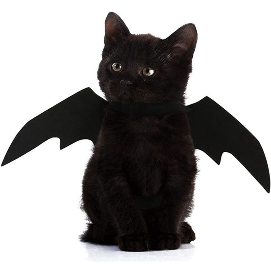 JMT-846090 Halloween Pet Bat Wings Costume for Cats and Dogs - Lightweight Felt Fabric Decoration
