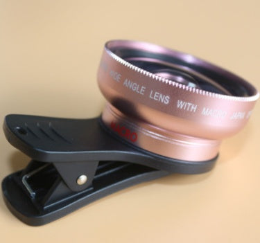JMT-846474 2-in-1 Clip-On 0.45x Wide Angle & 12.5x Macro Lens for Mobile Phones and Digital Cameras