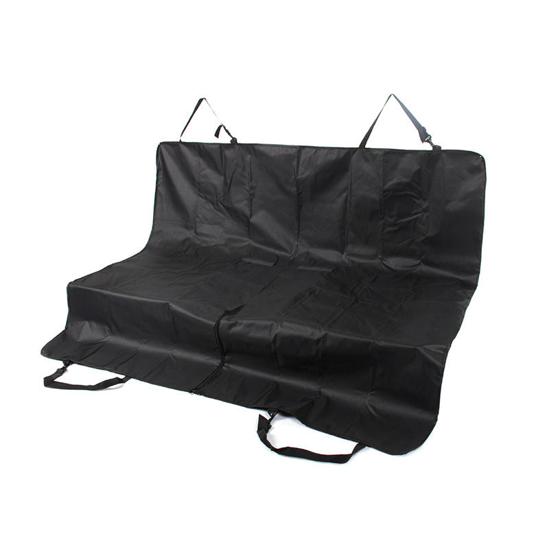 JMT-846922 Waterproof Pet Car Mat for All Seasons - Universal Fit for Five-Seater Vehicles, Black