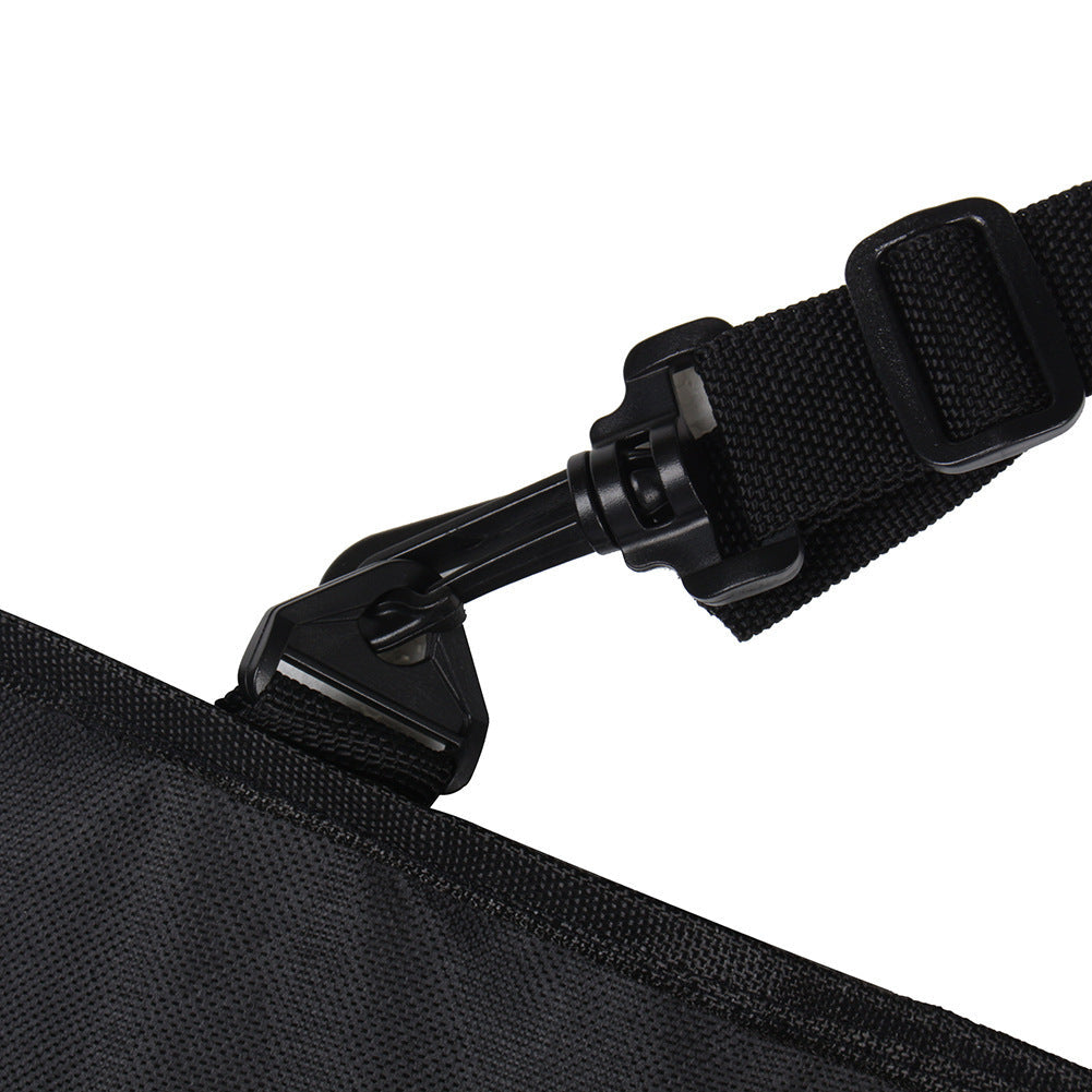 JMT-846922 Waterproof Pet Car Mat for All Seasons - Universal Fit for Five-Seater Vehicles, Black