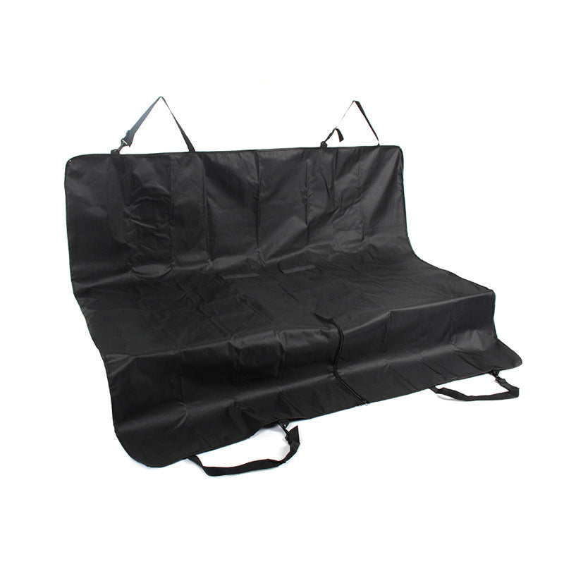 JMT-846922 Waterproof Pet Car Mat for All Seasons - Universal Fit for Five-Seater Vehicles, Black