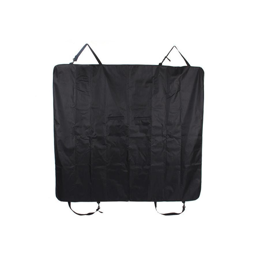 JMT-846922 Waterproof Pet Car Mat for All Seasons - Universal Fit for Five-Seater Vehicles, Black