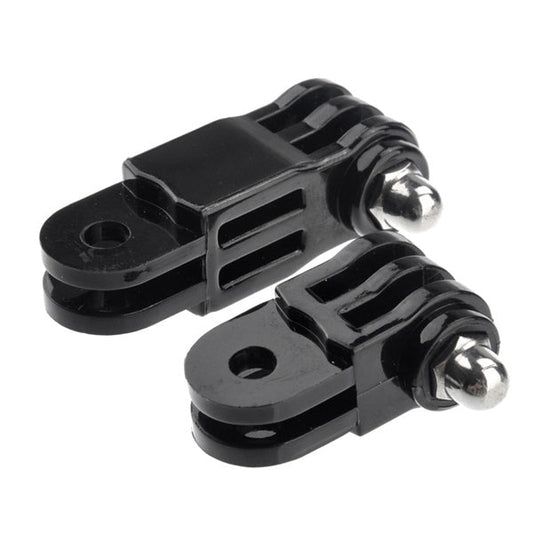 JMT-846986 Helmet Mounting Bracket and Base for Action Cameras - Black