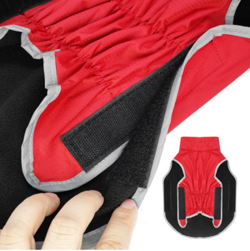 JMT-847370 Reflective Waterproof Dog Jacket for Cold Weather – Winter Coat for Small to Large Breeds