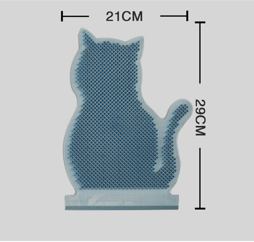 JMT-847690 Cat Hair Removal and Massage Brush - PE Material, Colorful Design, Lightweight and Effective Pet Grooming Tool