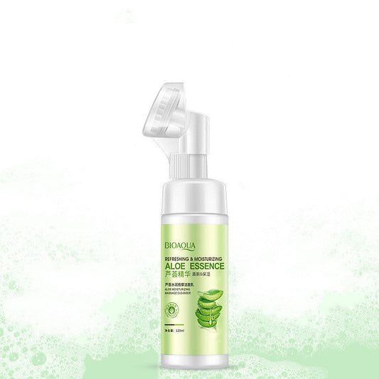 JMT-848010 Aloe Vera Moisturizing Cleansing Foam for Deep Skin Cleanse and Hydration - 120ml