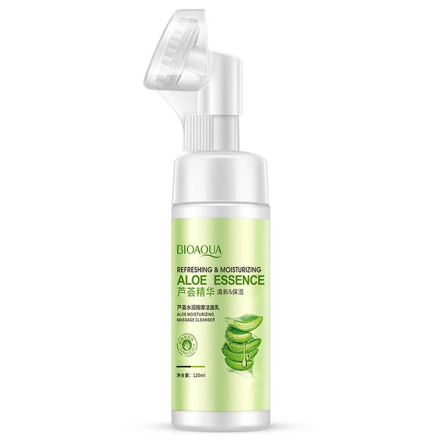 JMT-848010 Aloe Vera Moisturizing Cleansing Foam for Deep Skin Cleanse and Hydration - 120ml