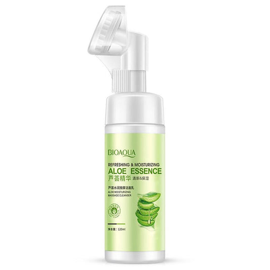 JMT-848010 Aloe Vera Moisturizing Cleansing Foam for Deep Skin Cleanse and Hydration - 120ml