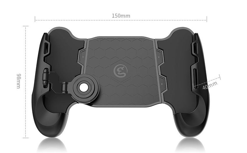 JMT-848074 Gamepad with Grip and Heat Dissipation for Instant Play on Android & iOS Devices