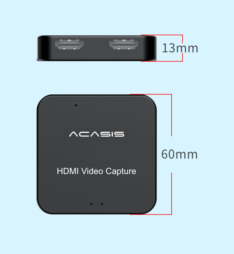 JMT-848266 4K HD Game Capture Card Set-Top Box for Streaming and Recording