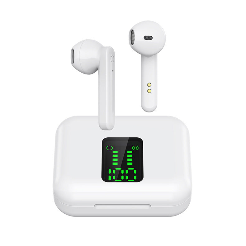 JMT-848266 Wireless Semi-In-Ear Bluetooth Headphones with 3-Hour Playback Time and Quick Charging
