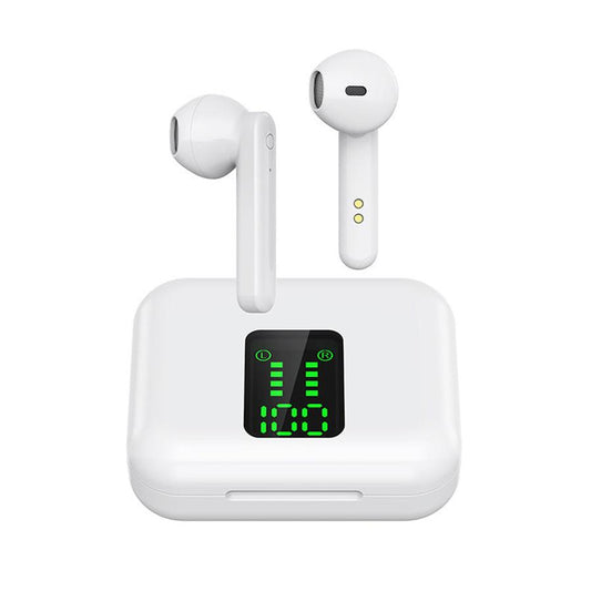 JMT-848266 Wireless Semi-In-Ear Bluetooth Headphones with 3-Hour Playback Time and Quick Charging