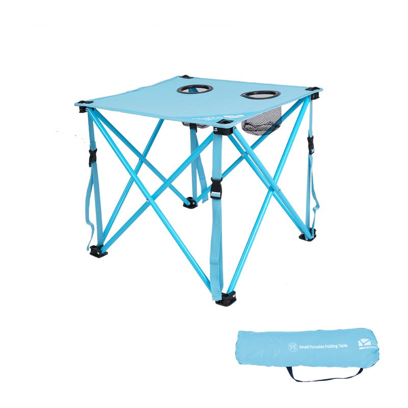 JMT-848458 Compact Folding Outdoor Cloth Table for Camping and Picnics