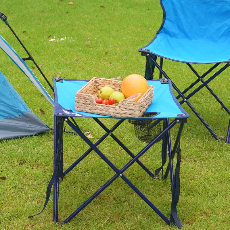 JMT-848458 Compact Folding Outdoor Cloth Table for Camping and Picnics