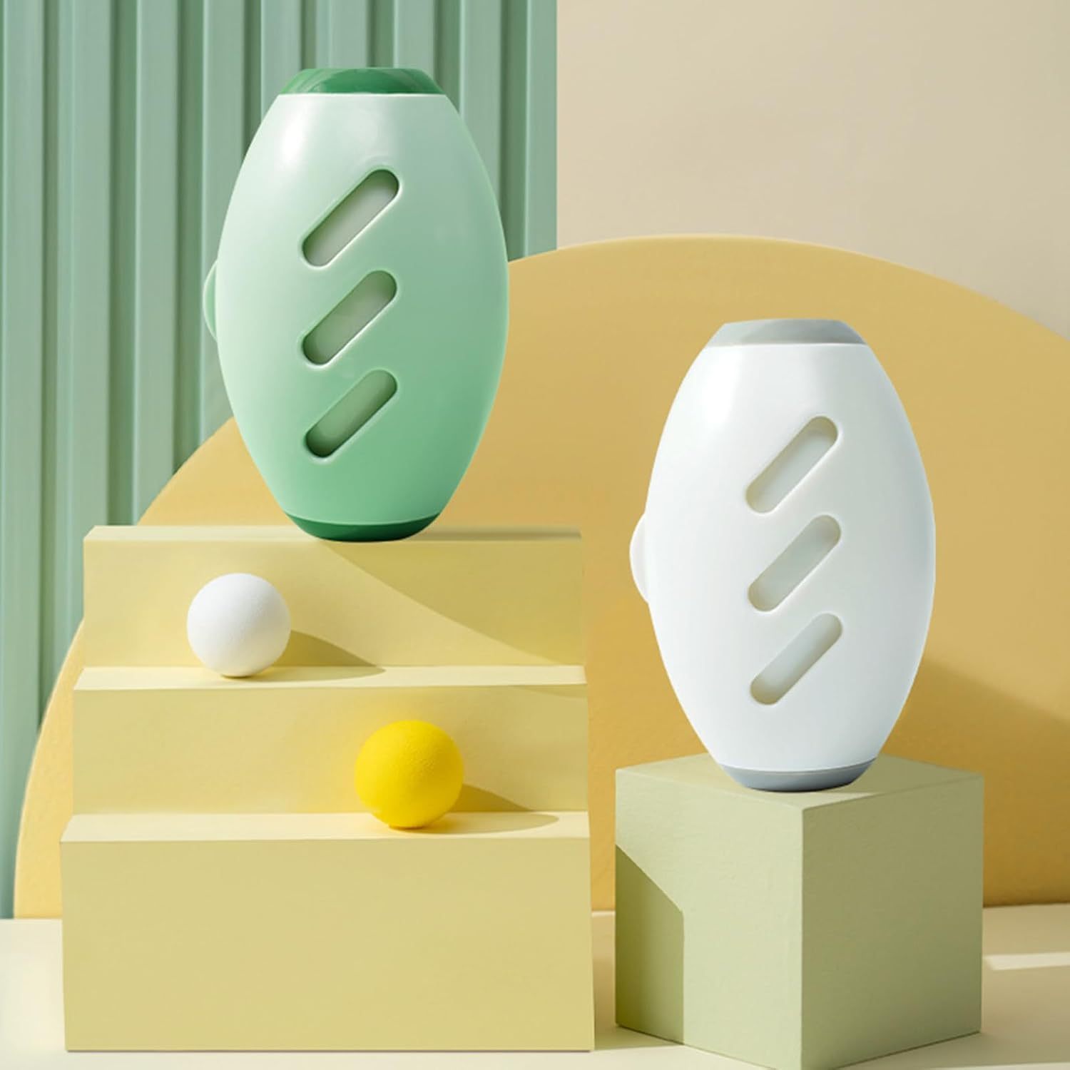 JMT-848586 Washable Reusable Portable Gel Lint Roller Ball for Pet Hair, Lint, and Crumbs Removal from Clothes, Furniture, and Cars