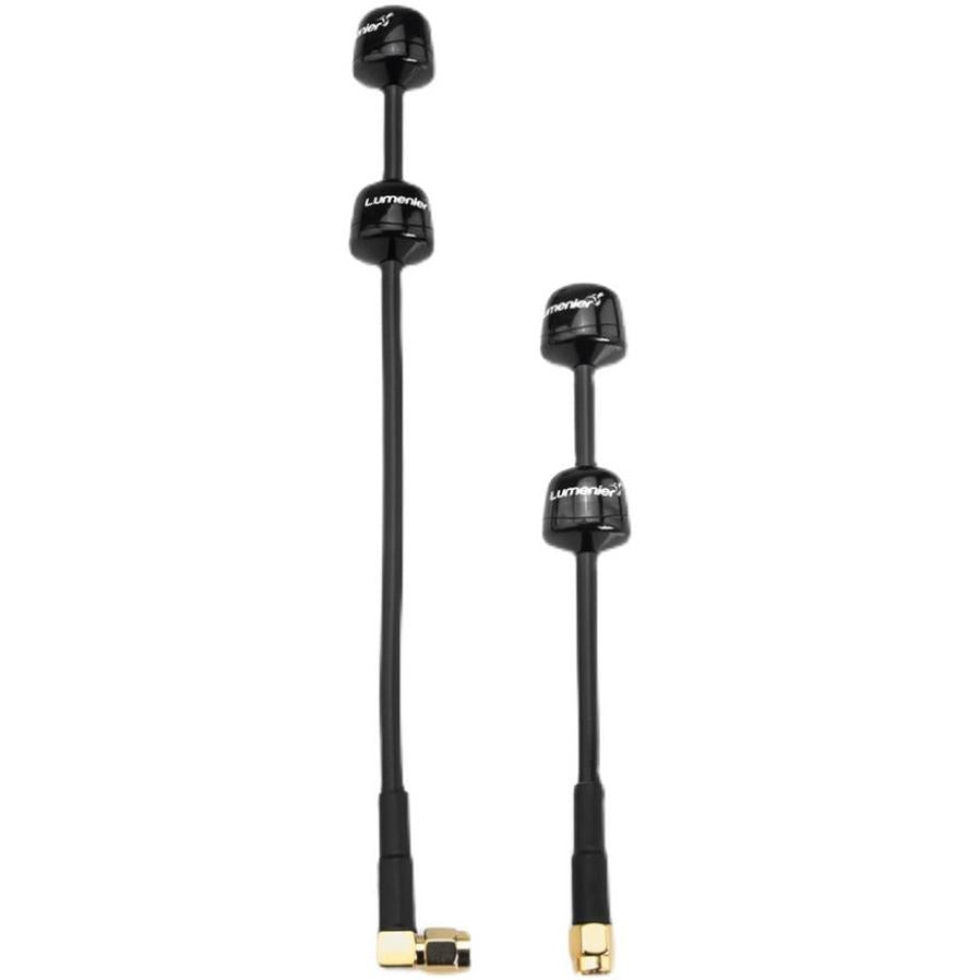 JMT-848778 Lumenier Double AXII2 5.8G Long Range FPV Antenna, 13684 Straight or 13686 Elbow