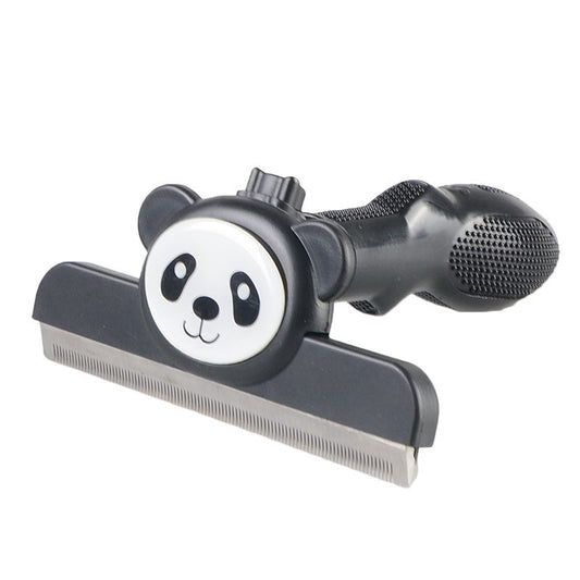 JMT-848842 Pet Hair Removal Comb - Ergonomic Design with Multiple Blade Lengths: S (5.5cm), M (7cm), L (10.5cm), XL (13cm), Handle Length 13.5cm