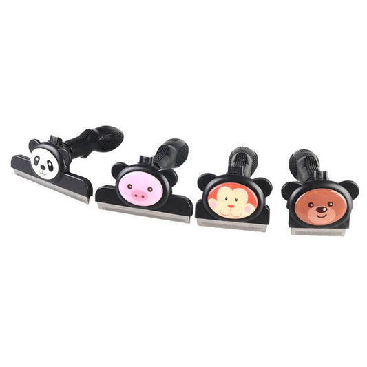 JMT-848842 Pet Hair Removal Comb - Ergonomic Design with Multiple Blade Lengths: S (5.5cm), M (7cm), L (10.5cm), XL (13cm), Handle Length 13.5cm