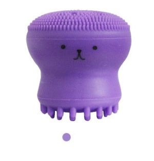 JMT-849034 Octopus-Shaped Silicone Facial Cleansing Brush for Manual Massage and Foaming Cleanse