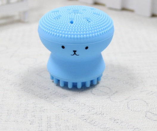 JMT-849034 Octopus-Shaped Silicone Facial Cleansing Brush for Manual Massage and Foaming Cleanse