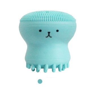 JMT-849034 Octopus-Shaped Silicone Facial Cleansing Brush for Manual Massage and Foaming Cleanse